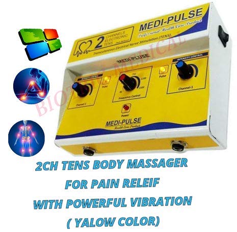 MEDI-PLUSE 2 CHANNEL TENS MACHINE PHYSIOTHERAPY MACHINE & PHYSIO SOLUTIONS