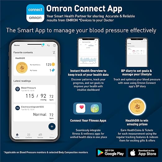 OMRON Blood Pressure Monitor HEM 7140