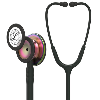 3M Littmann Classic III stethoscope Black with Rainbow Finish Chestpiece 5870