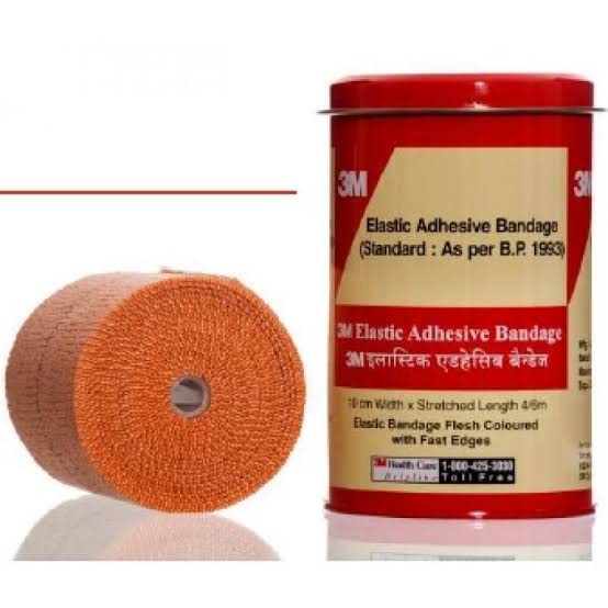 3M India Elastic Adhesive Bandage 3M 10 Cm X 4/6 M