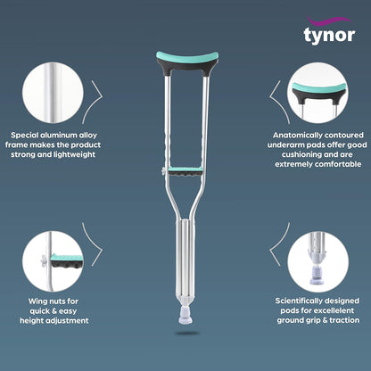Tynor Auxiliary Crutch