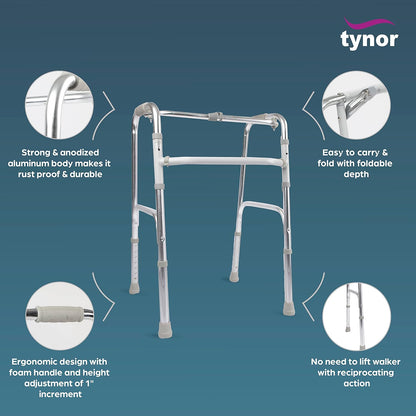 TYNOR Walker Invalid's Reciprocating All Pods