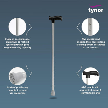 Tynor Walking Stick L Type