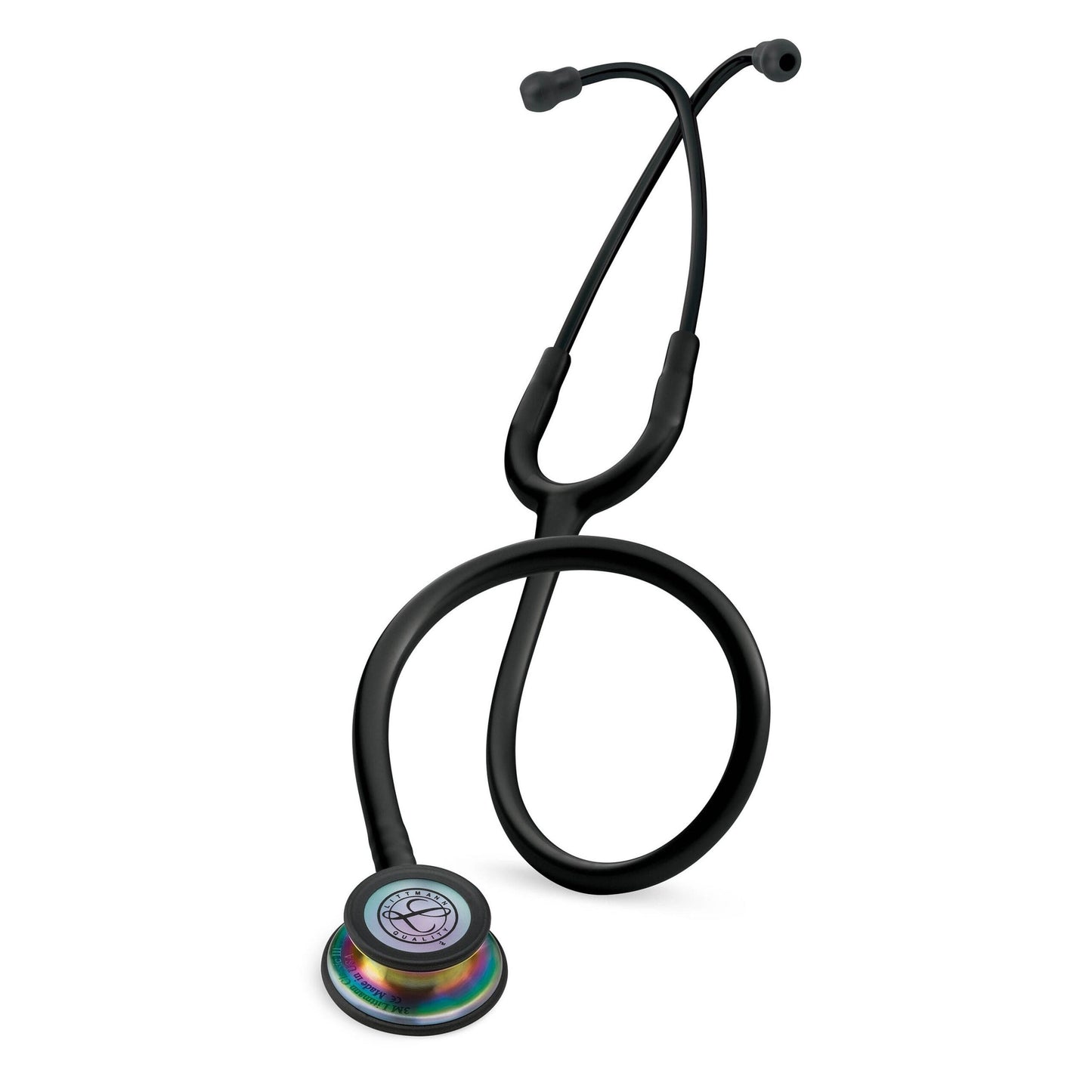 3M Littmann Classic III stethoscope Black with Rainbow Finish Chestpiece 5870