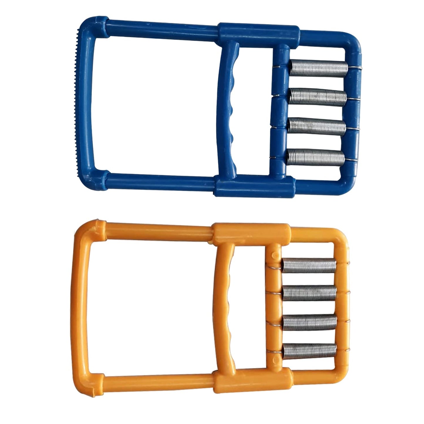 Plastic Spring Finger Exerciser Hand Grippe| Finger Grip for Muscle Building| Adjustable Men & Women Hand Gripper| Grip Exerciser| Forearm Grip Strengthener| Grip Resistance Trainer