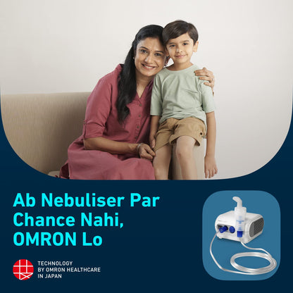 Omron NE C28 Compressor Nebulizer For Child and Adult With Virtual Valve Technology Ensuring Optimum Medicine Delivery to the Respiratory System