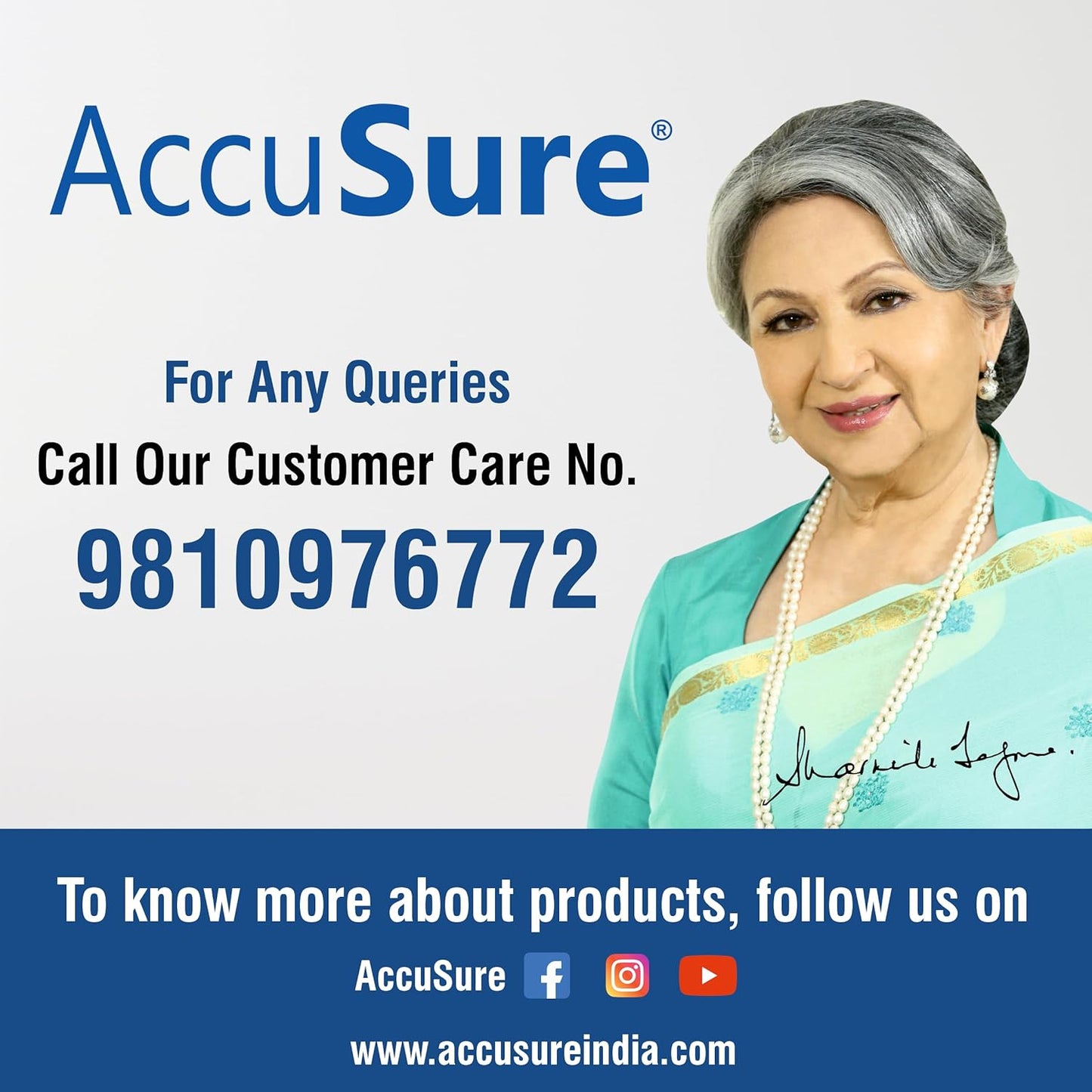 AccuSure Premium Quality Electric Oil-Free Low Noise Single Jar Portable Phlegm Suction Machine