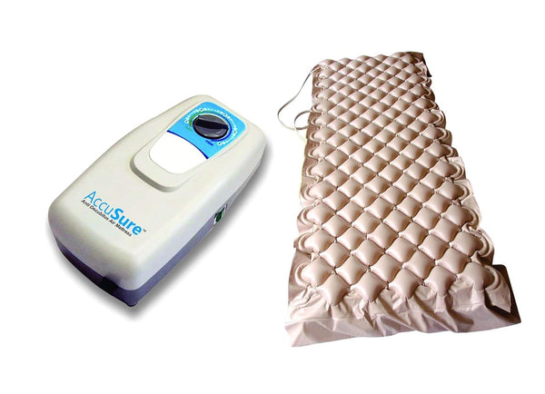 AccuSure Anti Decubitus Air Mattress mm1 For Prevention Of Bed/Pressure Sores (Multicolor)