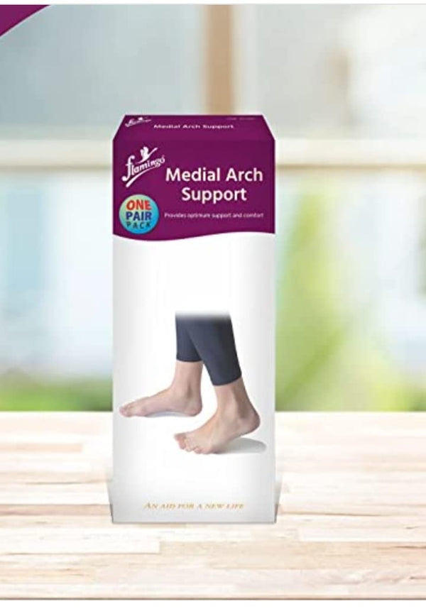 Flamingo Flat Feet Correcting Medial Arch Support Insoles - (Universal)