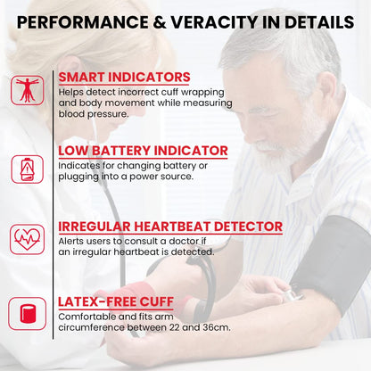 BPL Medical Technologies B17 Automatic Blood Pressure Monitor - (White)