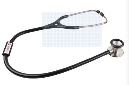 Srishti Cardio Care SS Acoustic Stethoscope (Black)