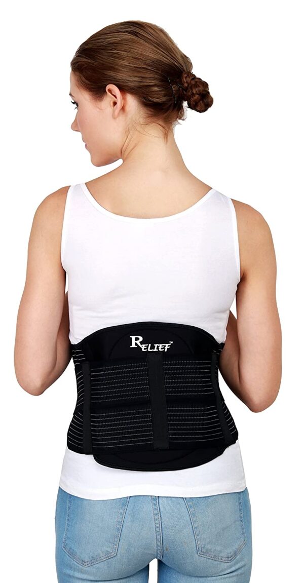 Relief Orthopedic Padded Belt With Double Pull