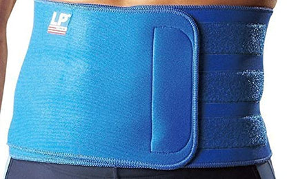 LP Waist Trimmer 711A for Lower Back Support and Abdominal Lift, Effective in Toning and Shaping for Men & Women One Size(58.4-104.1cm)_The Health Store Pvt.Ltd Royal Blue