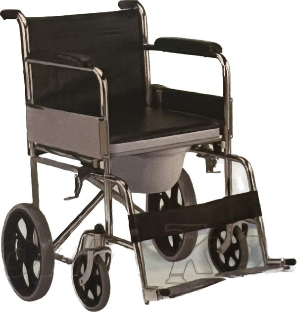 Folding Commode Wheelchair 785